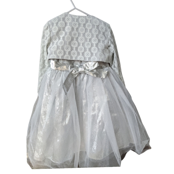 Blueberi Boulevard Girls Party Dress Size 6X - Picture 4 of 11